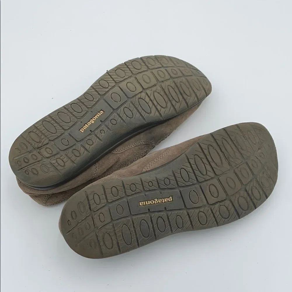 Patagonia brown suede